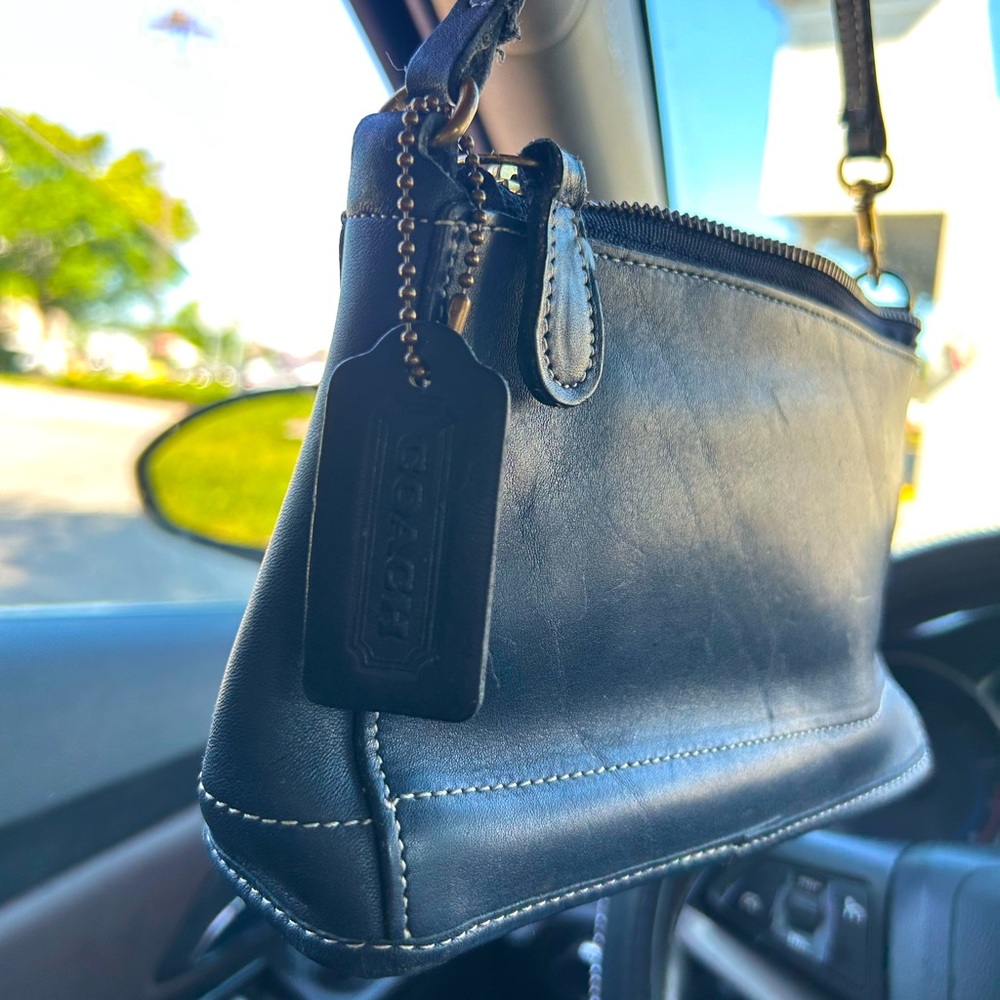 Authentic Coach Bag | Navy Blue